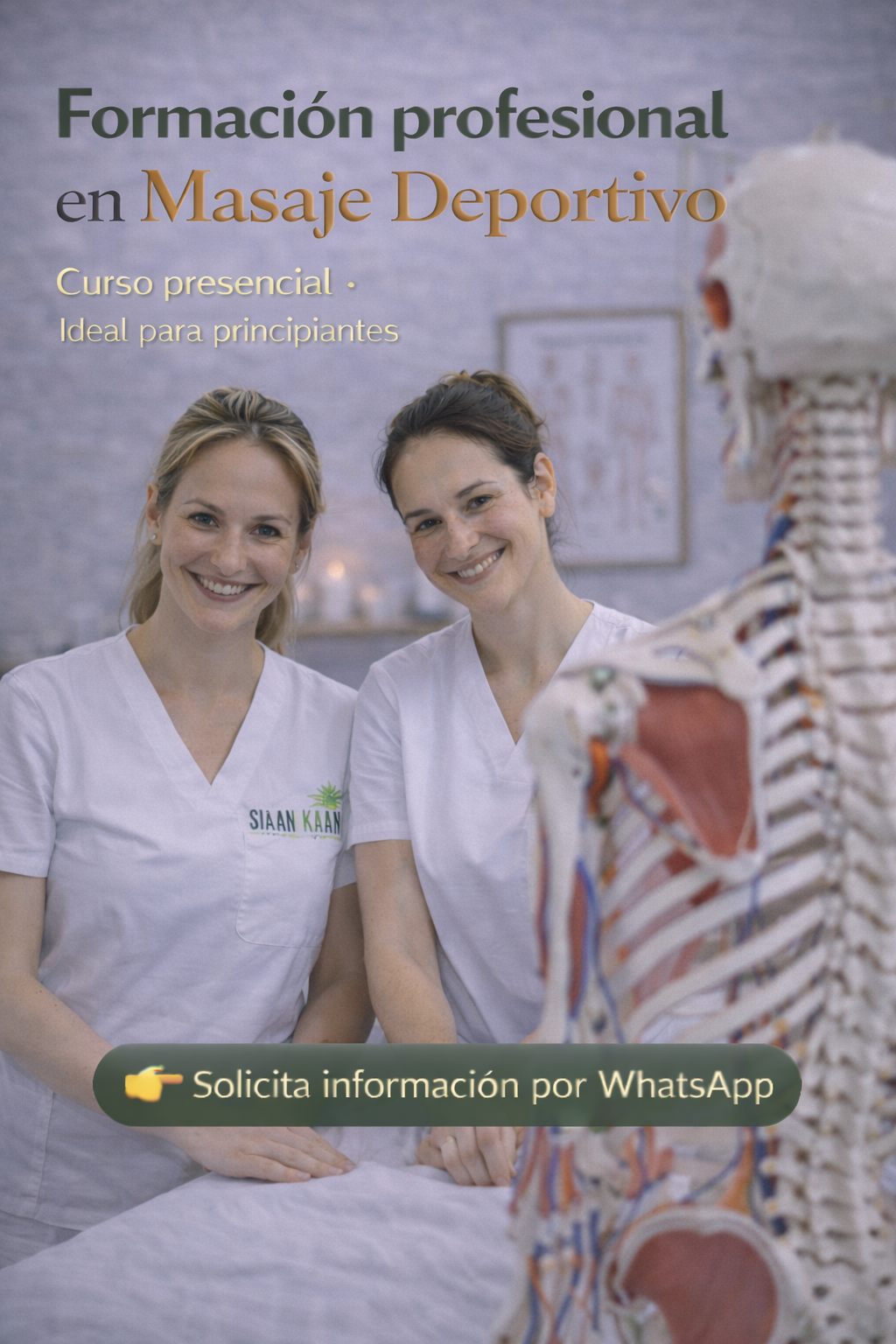 Masaje deportivo en piernas