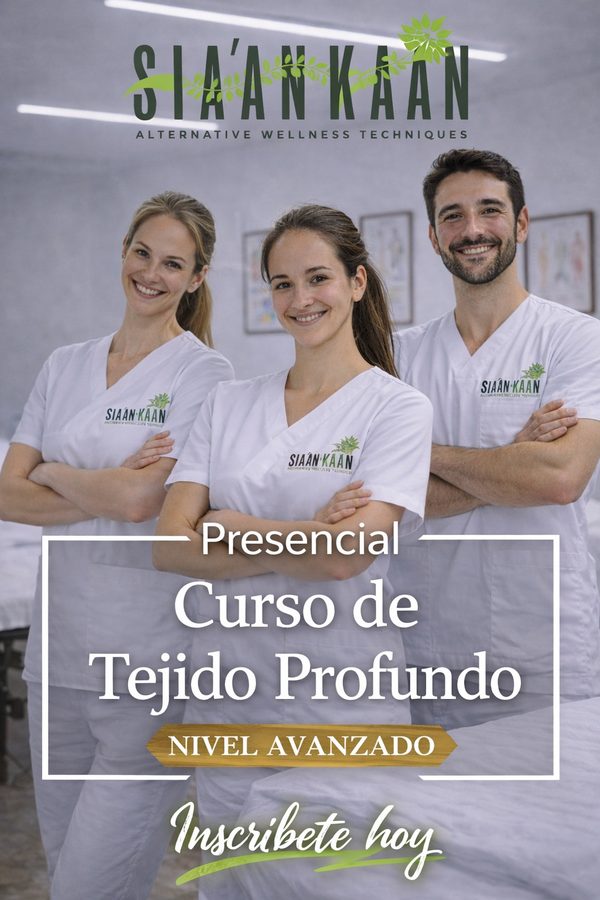 Masaje de tejido profundo en camilla
