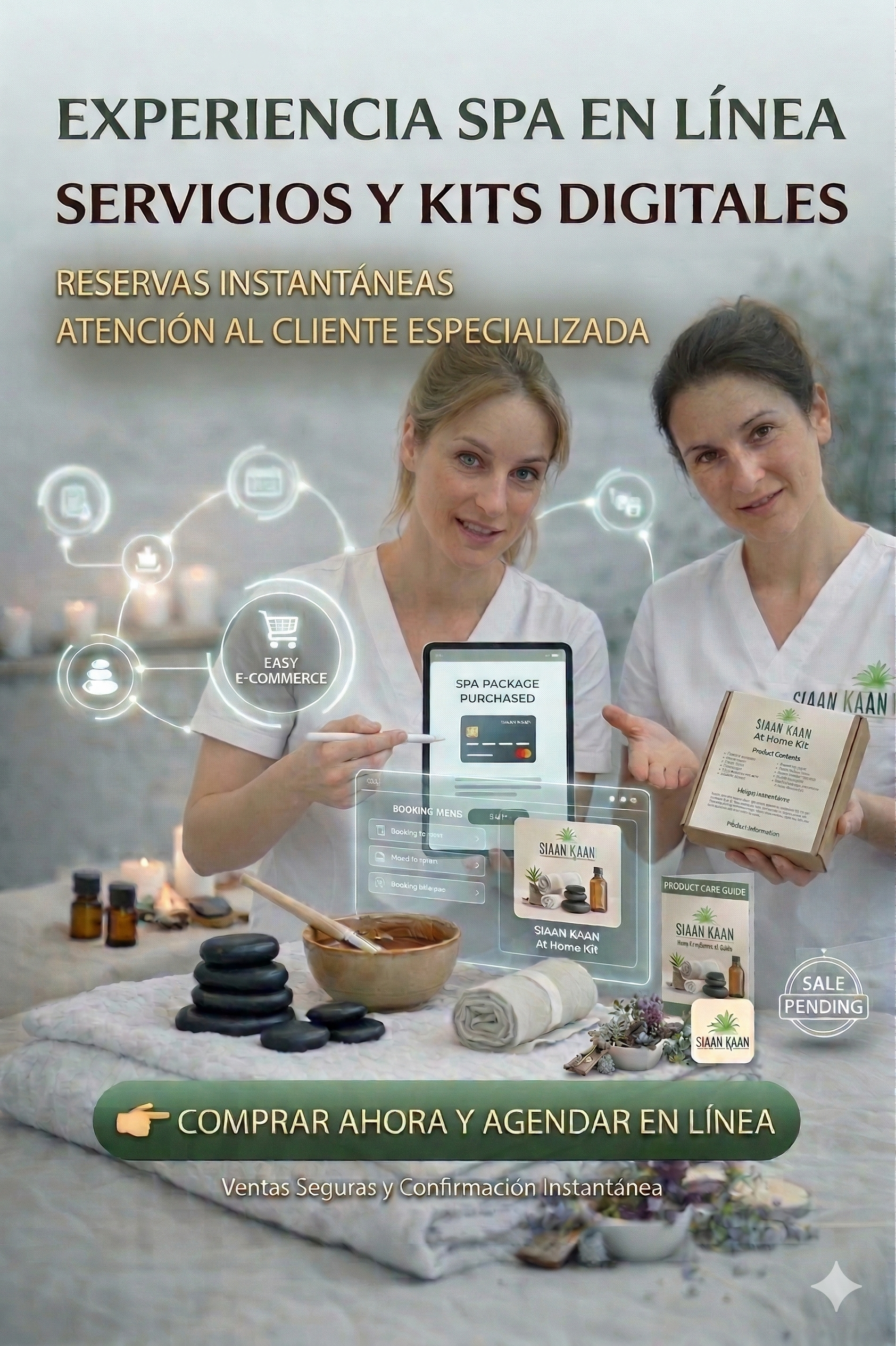 Ventas digitales y marketing para spa